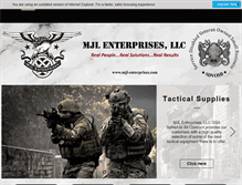 Tablet Screenshot of mjl-enterprises.com